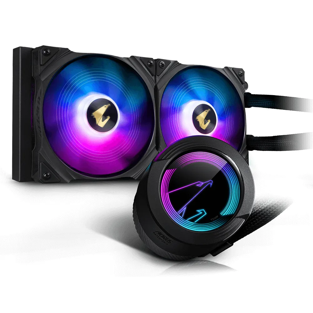 Gigabyte Aorus WaterForce 280 AIO-nestejäähdytysratkaisu prosessorille
