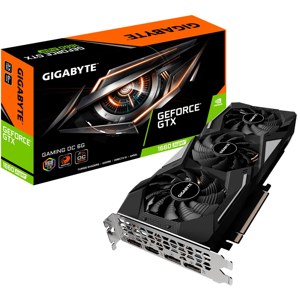 Gigabyte GeForce GTX 1660 SUPER Gaming OC 6GB - Graphics card