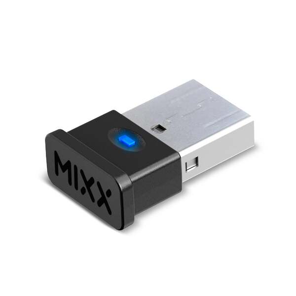 Mixx B20m Wireless Mono Headset with Charging Station, Black