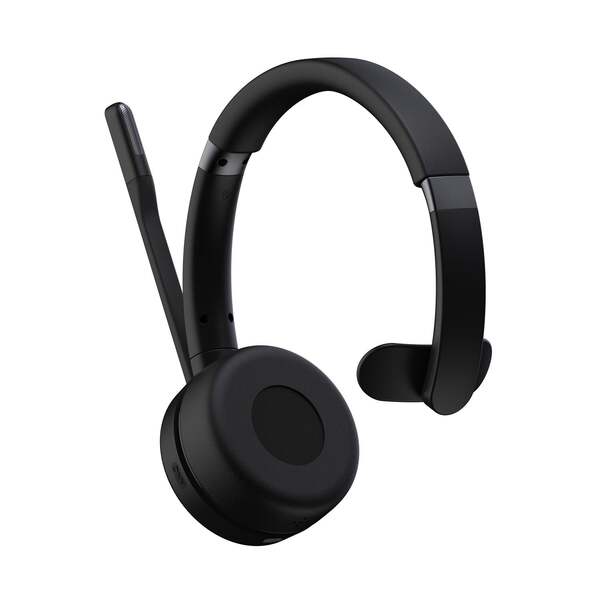 Mixx B20m Wireless Mono Headset with Charging Station, Black