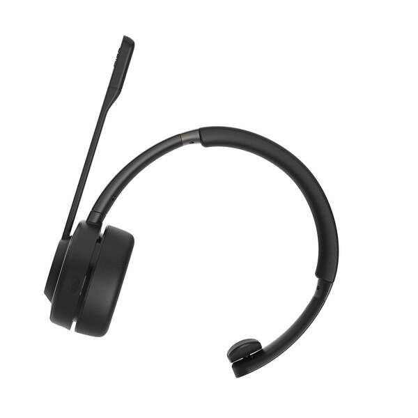 Mixx B20m Wireless Mono Headset with Charging Station, Black