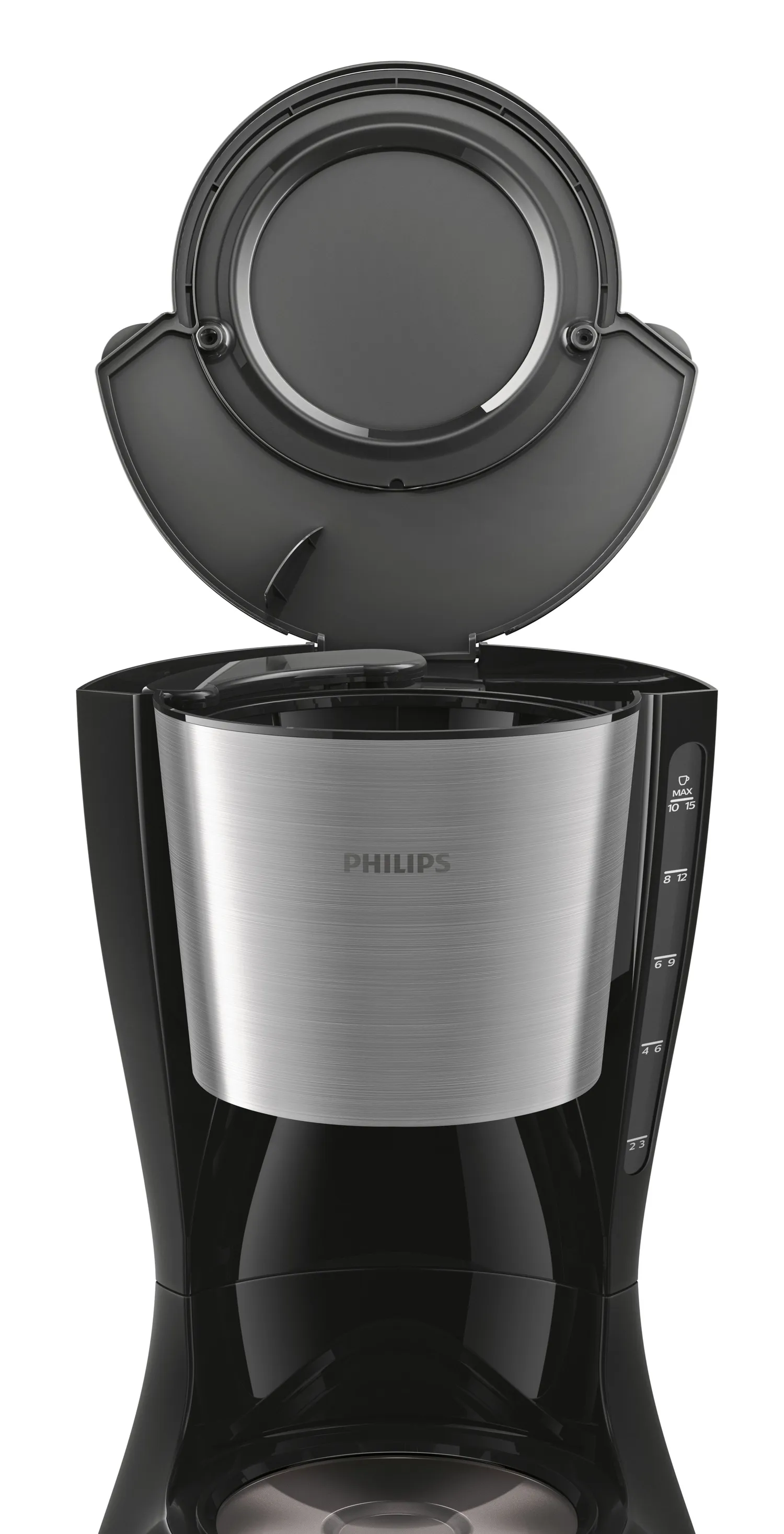 Philips HD7459/20 - coffee maker, Black, Metallic