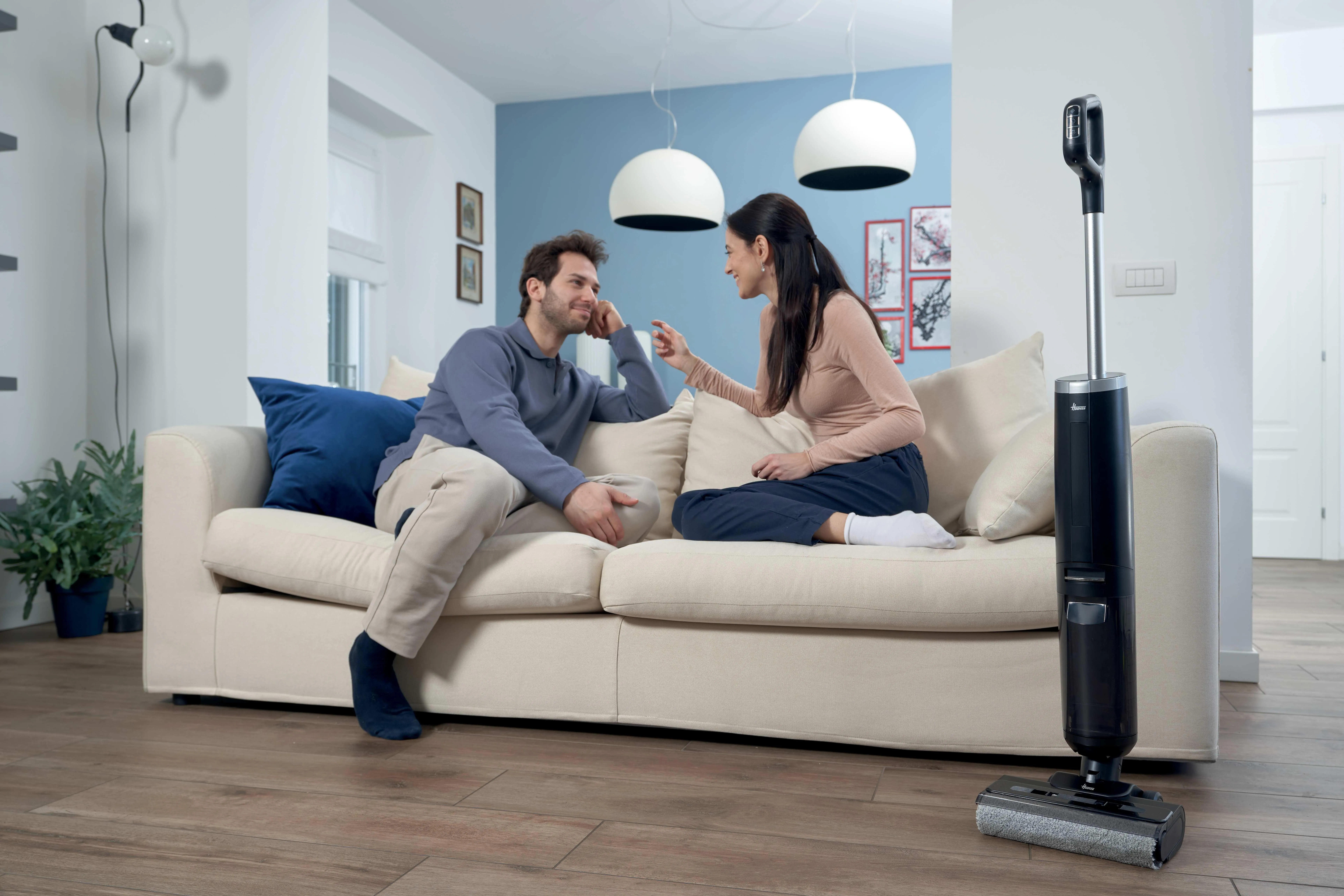 Hoover HW300 011 -m&auml;rk&auml;-kuivaimuri, j&auml;&auml;nharmaa