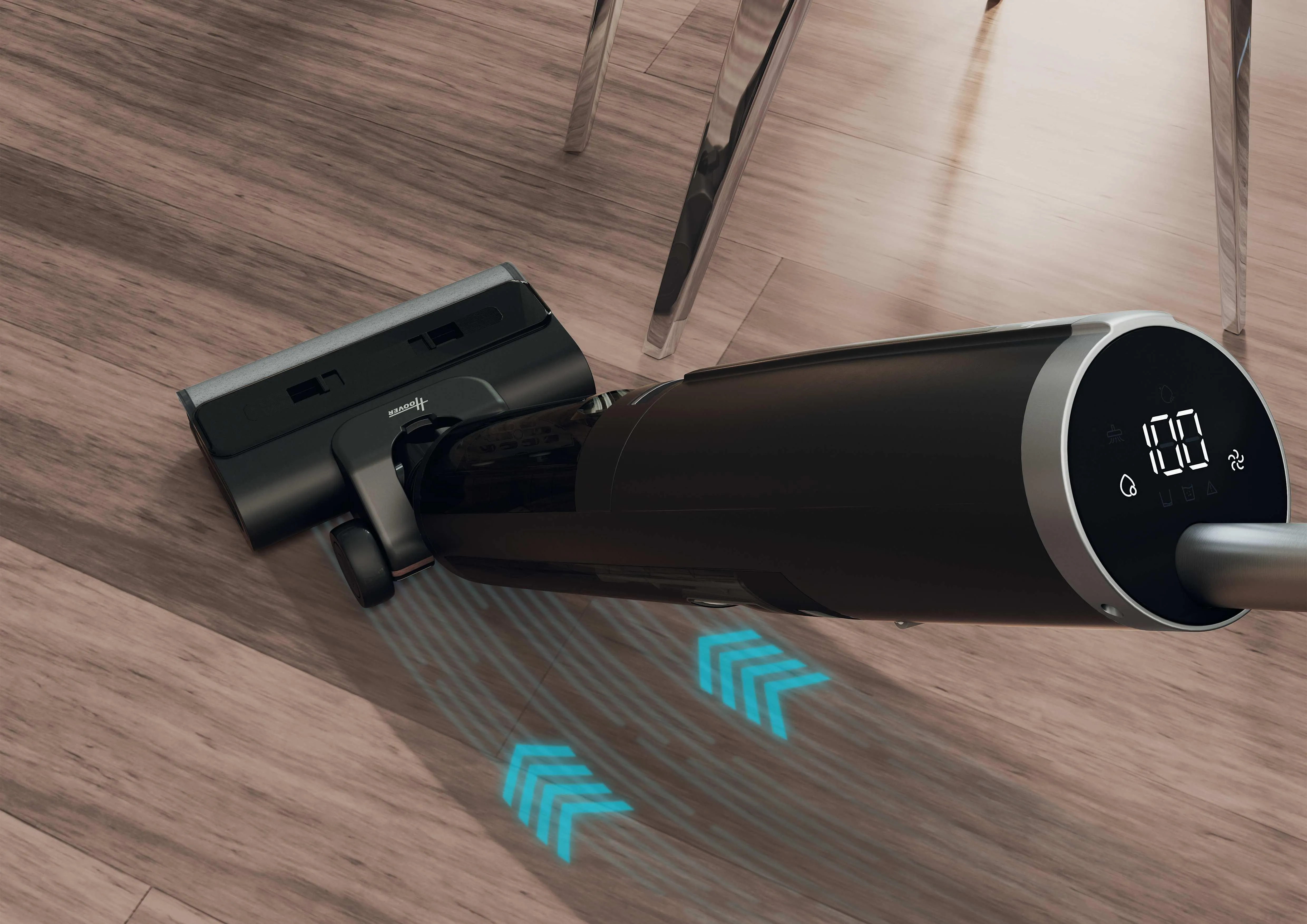 Hoover HW300 011 -m&auml;rk&auml;-kuivaimuri, j&auml;&auml;nharmaa