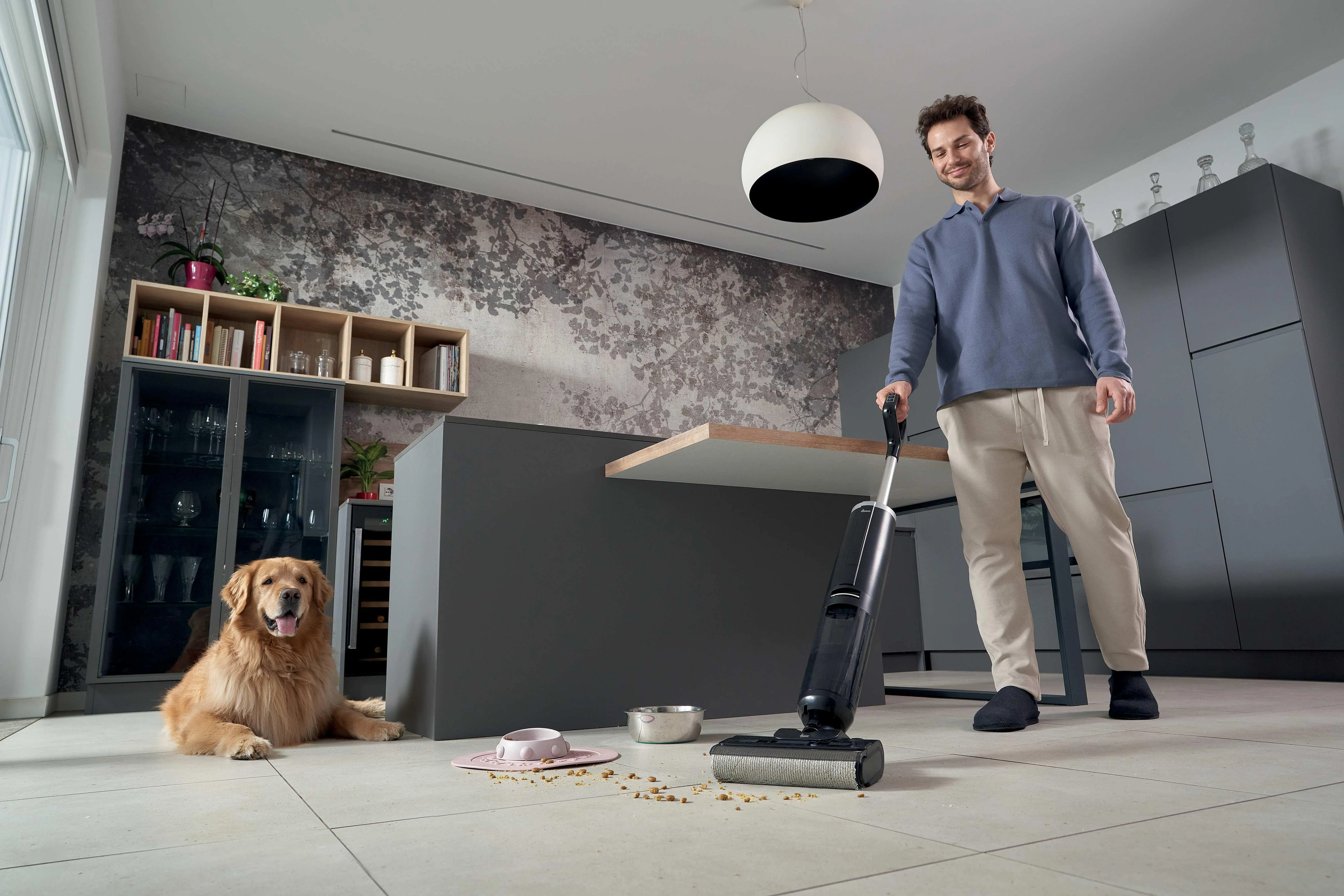 Hoover HW300 011 -m&auml;rk&auml;-kuivaimuri, j&auml;&auml;nharmaa