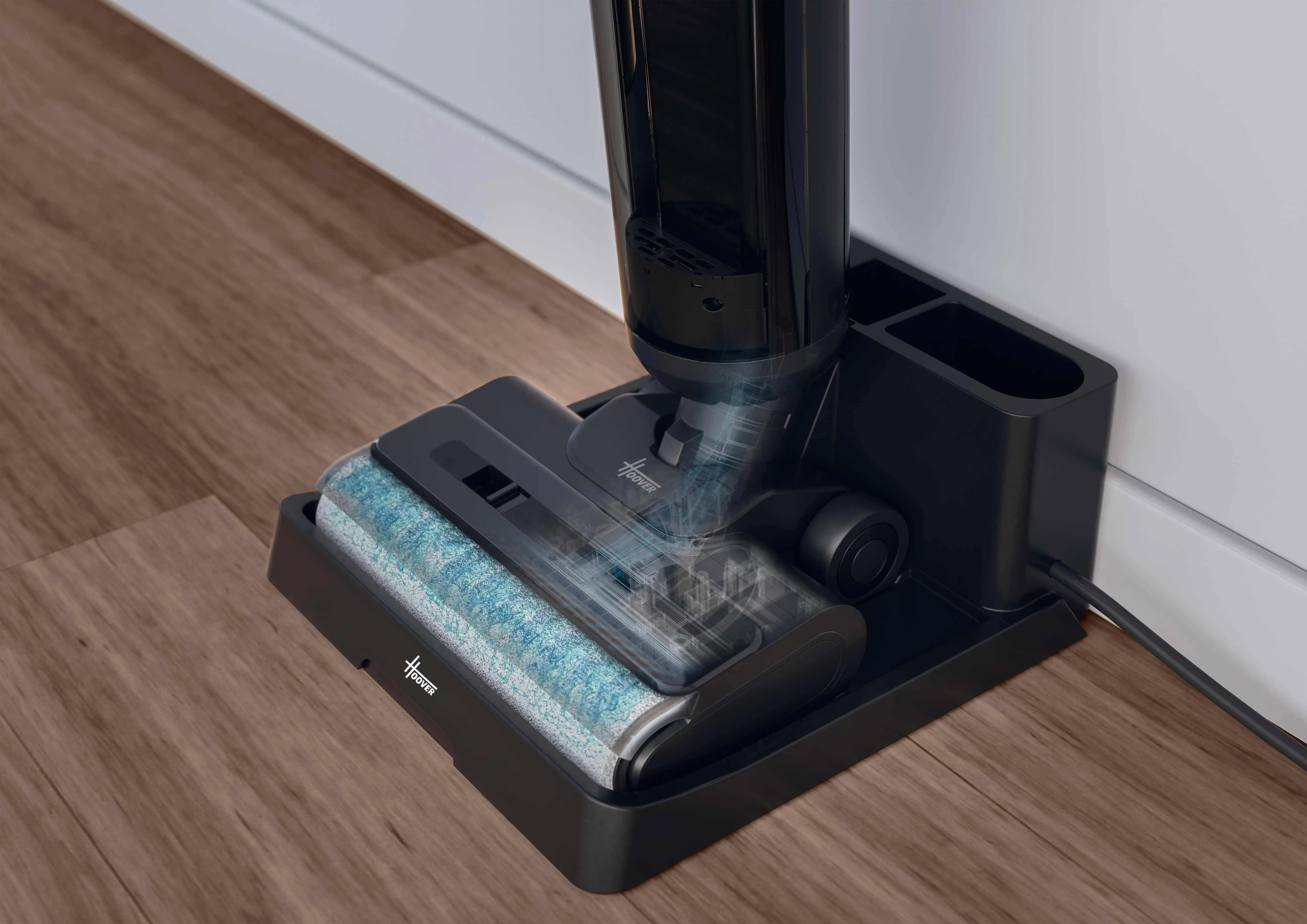 Hoover HW300 011 Wet and dry vacuum cleaner, Ice Grey