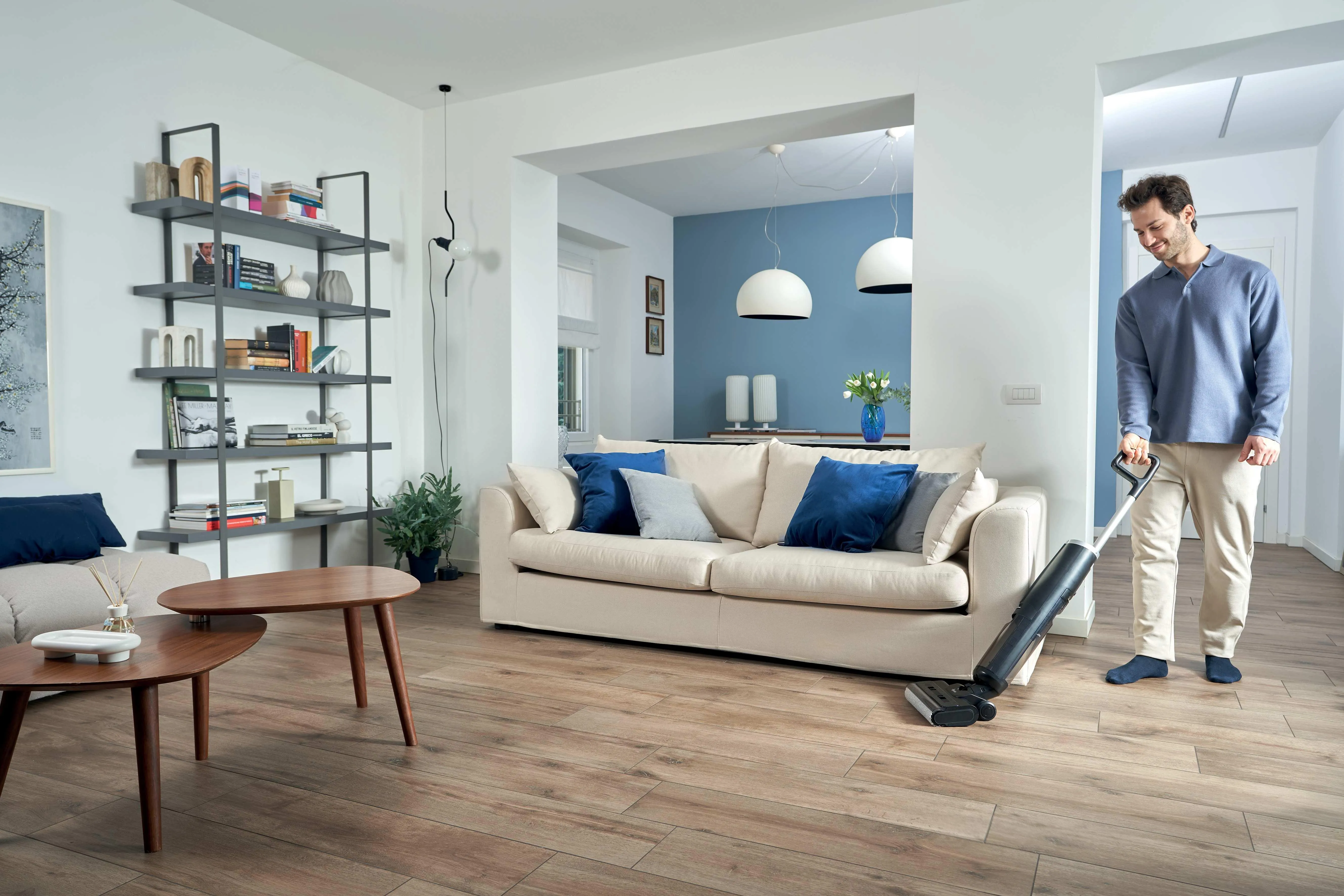 Hoover HW300 011 -m&auml;rk&auml;-kuivaimuri, j&auml;&auml;nharmaa