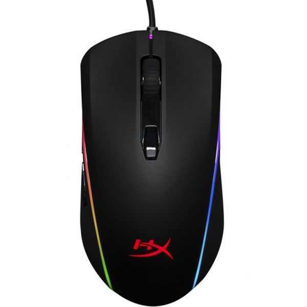 HyperX Pulsefire Surge RGB tr&aring;dbunden gamingmus, svart