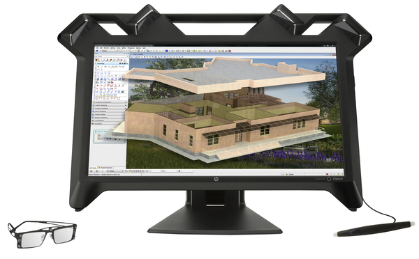 HP 23.6" Zvr Virtual Reality, Full HD, TN - monitor