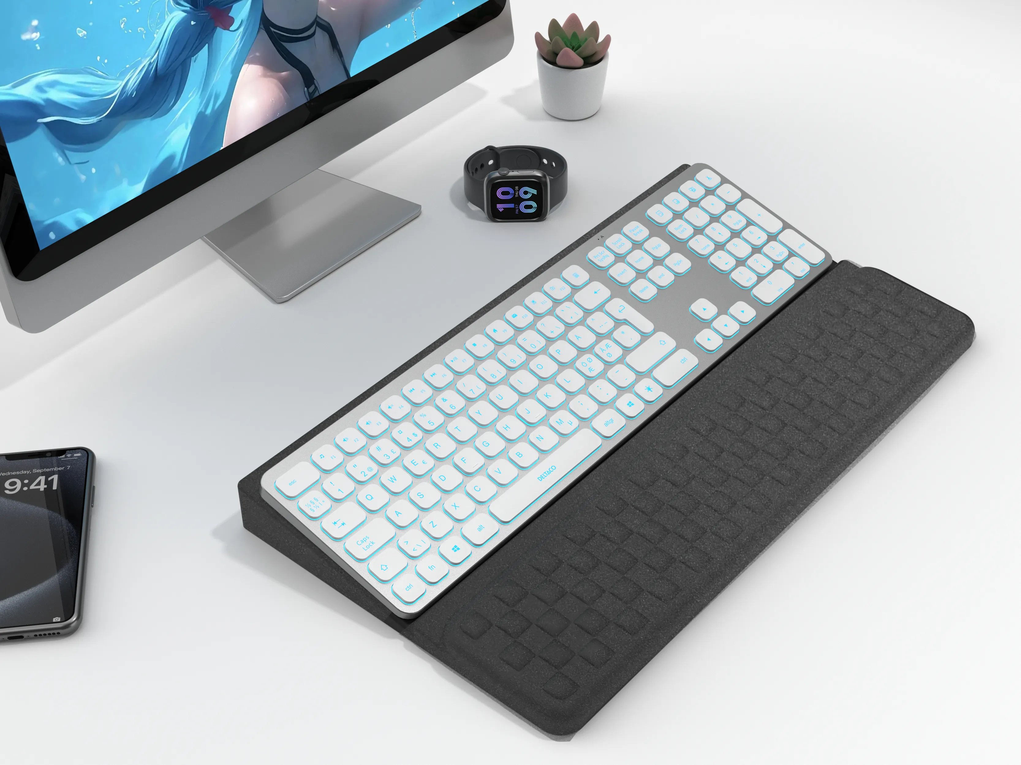 Deltaco Ergonomic - wristpad
