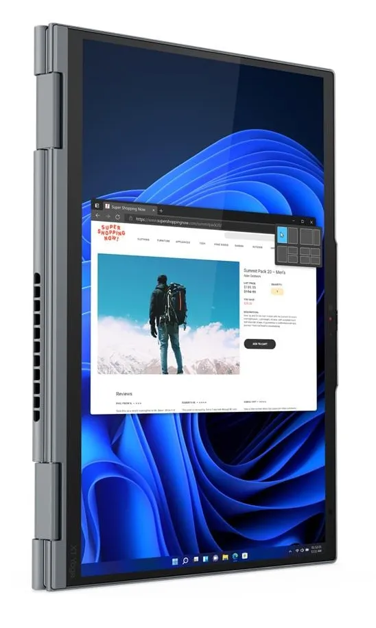Lenovo X1 Yoga G7, 14&quot;, i5-1245U, 32 GB RAM, 512 GB SSD, WIn 11 Pro - b&auml;rbar (Refurbished A)