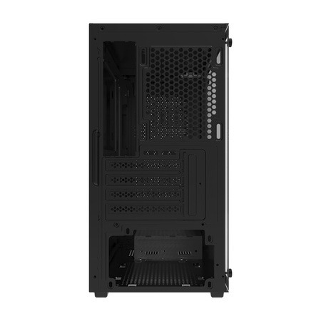 DARKFLASH M305 Mini-Tower Case with window, Black