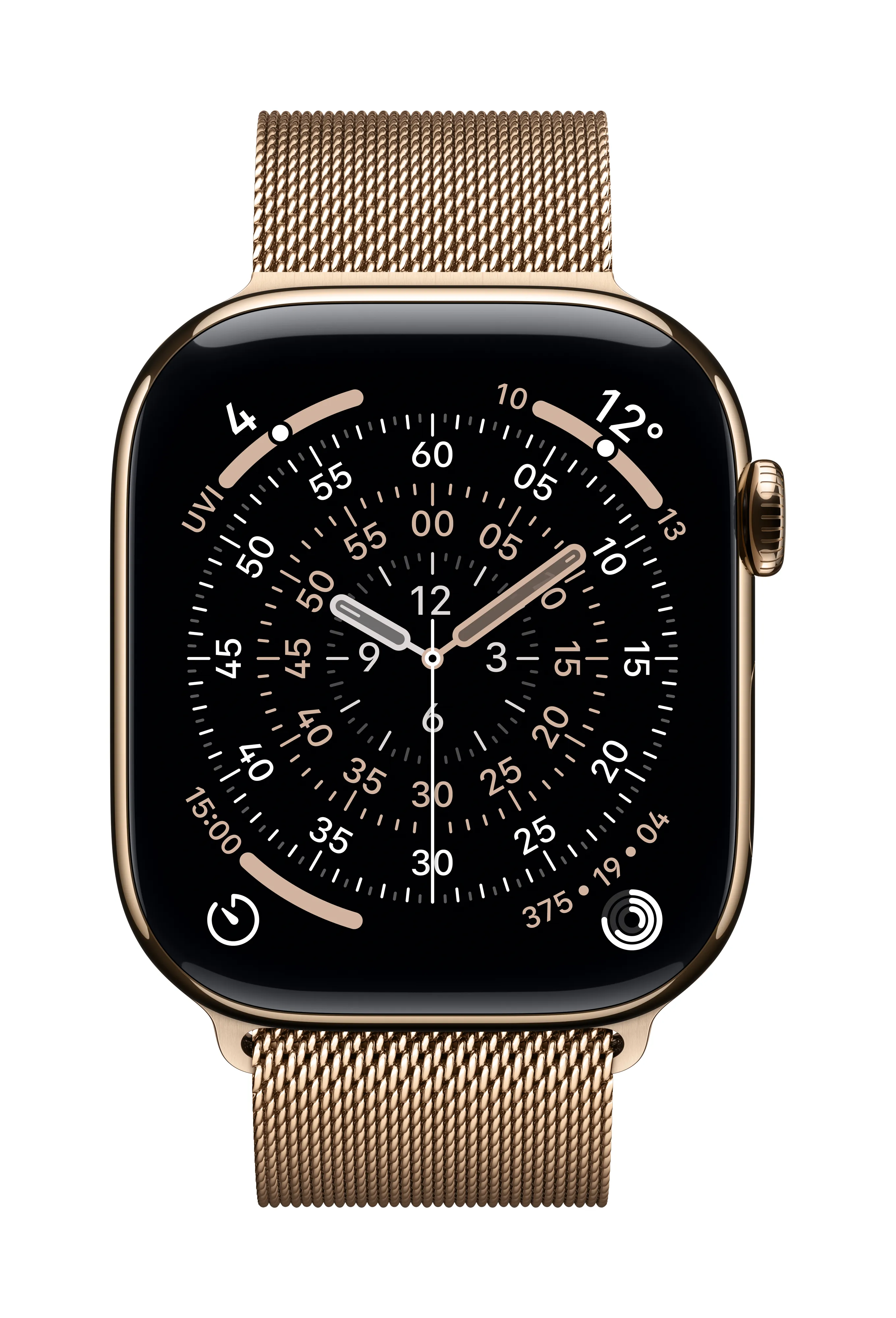 Apple Watch 46 mm Milanese Loop, Gold, M/L