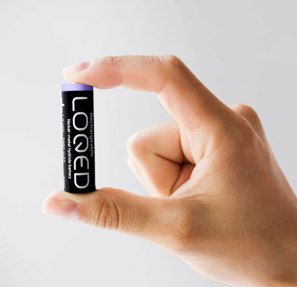 Shelly LOQED Power Kit LOQED - 8 uppladdningsbara AA-batterier