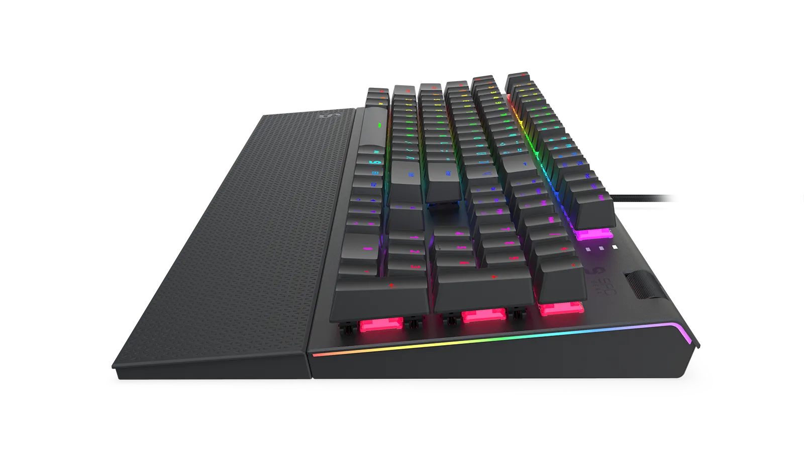 SilentiumPC GK650K Kailh Blue RGB Nordic - gaming keyboard