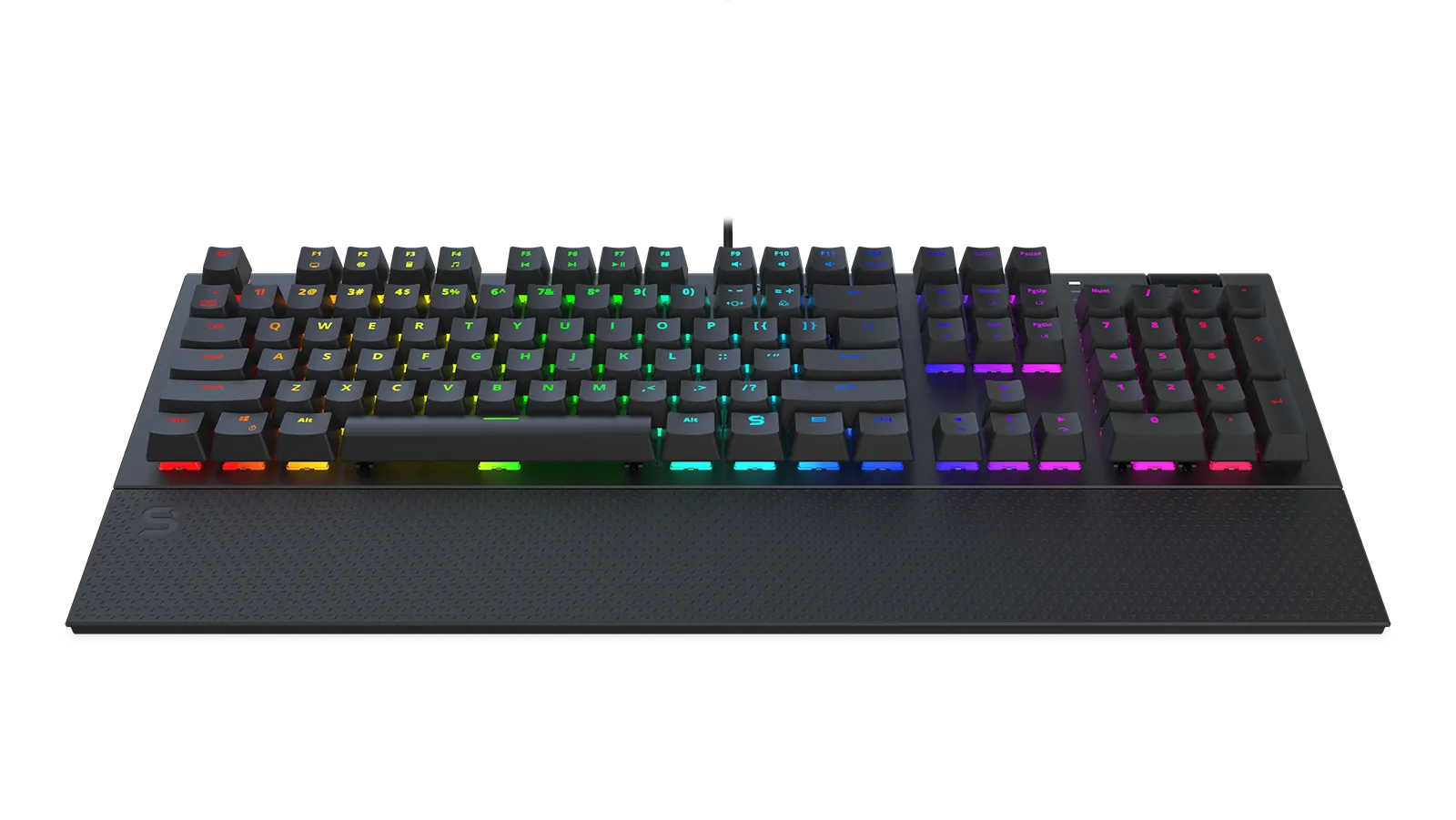 SilentiumPC GK650K Kailh Blue RGB Nordic - gaming keyboard