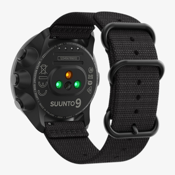 Suunto 9 Baro - tr&auml;ningsklocka, Charcoal Black Titanium