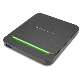 Seagate BarraCuda Fast 1TB - External SSD, Black