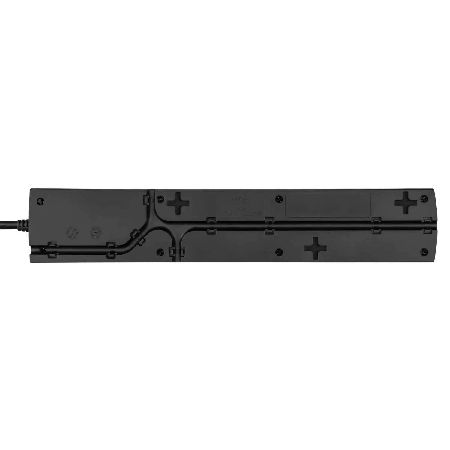 EVER Classic - Surge protector power strip, black