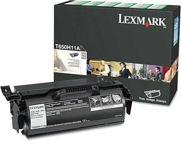 Lexmark T650A11E toner cartridge, Black