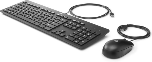 HP Slim USB Keyboard and Mouse FIN