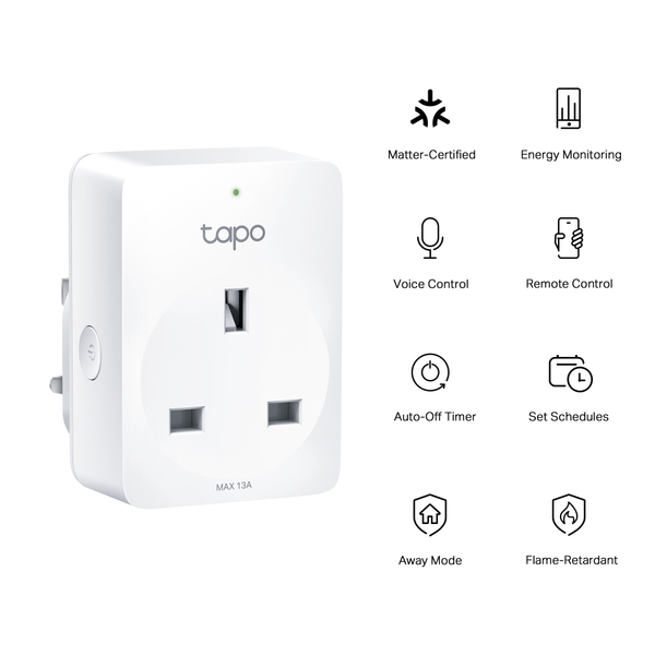 TP-Link Tapo P110M - smart plug, Wi-Fi, Matter