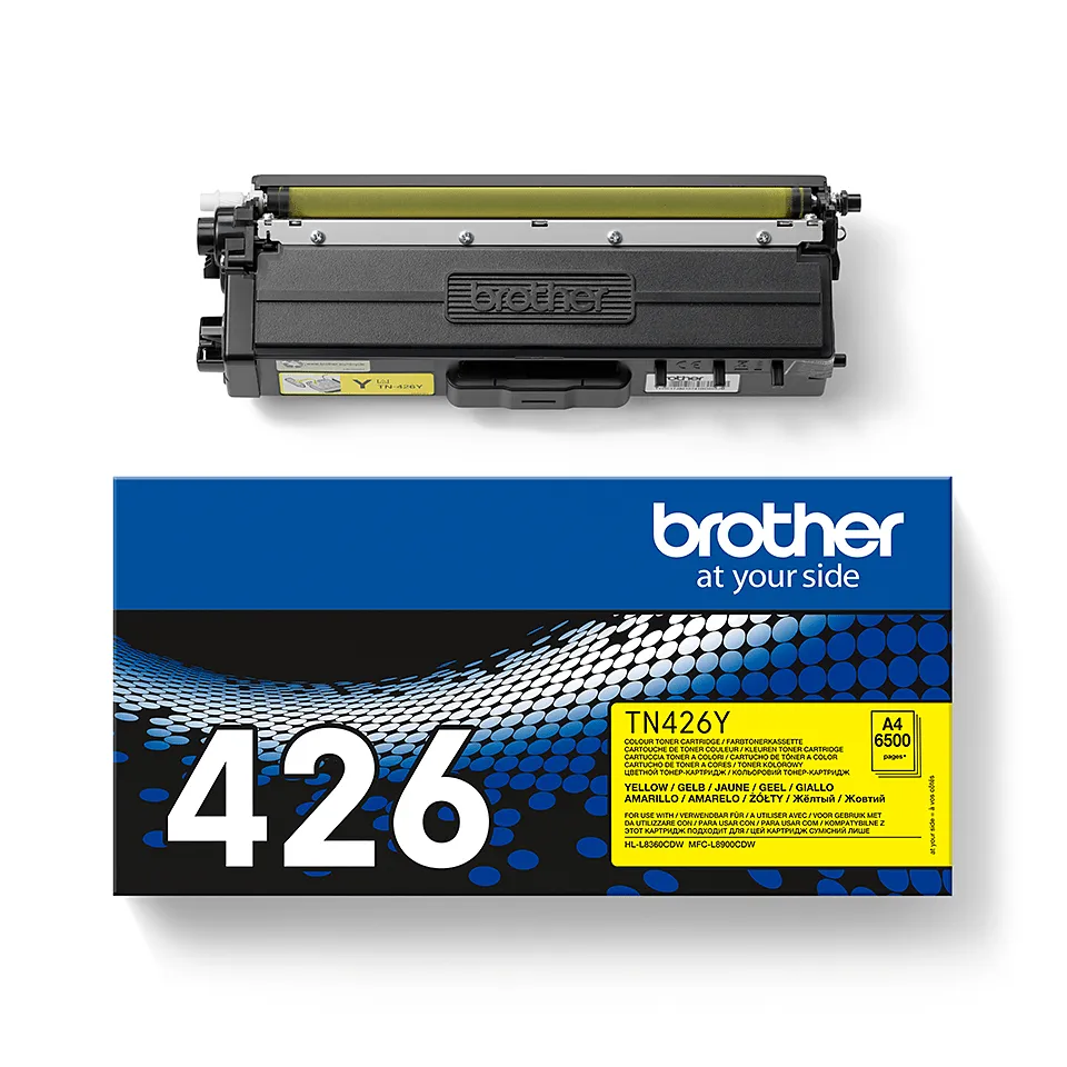 Brother TN426Y toner cartridge, Yellow