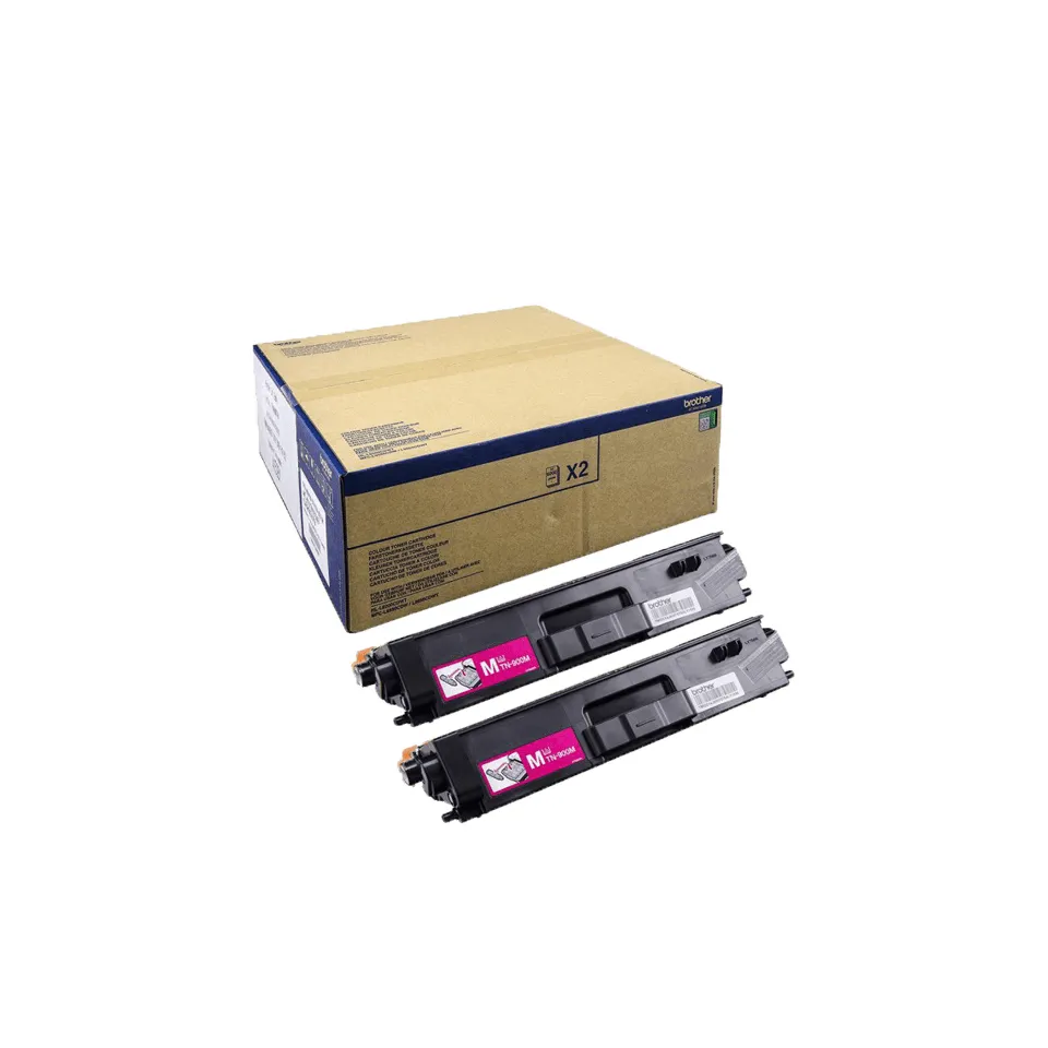 Brother TN900MTWIN-laservärikasettipakkaus, magenta, 2 kpl