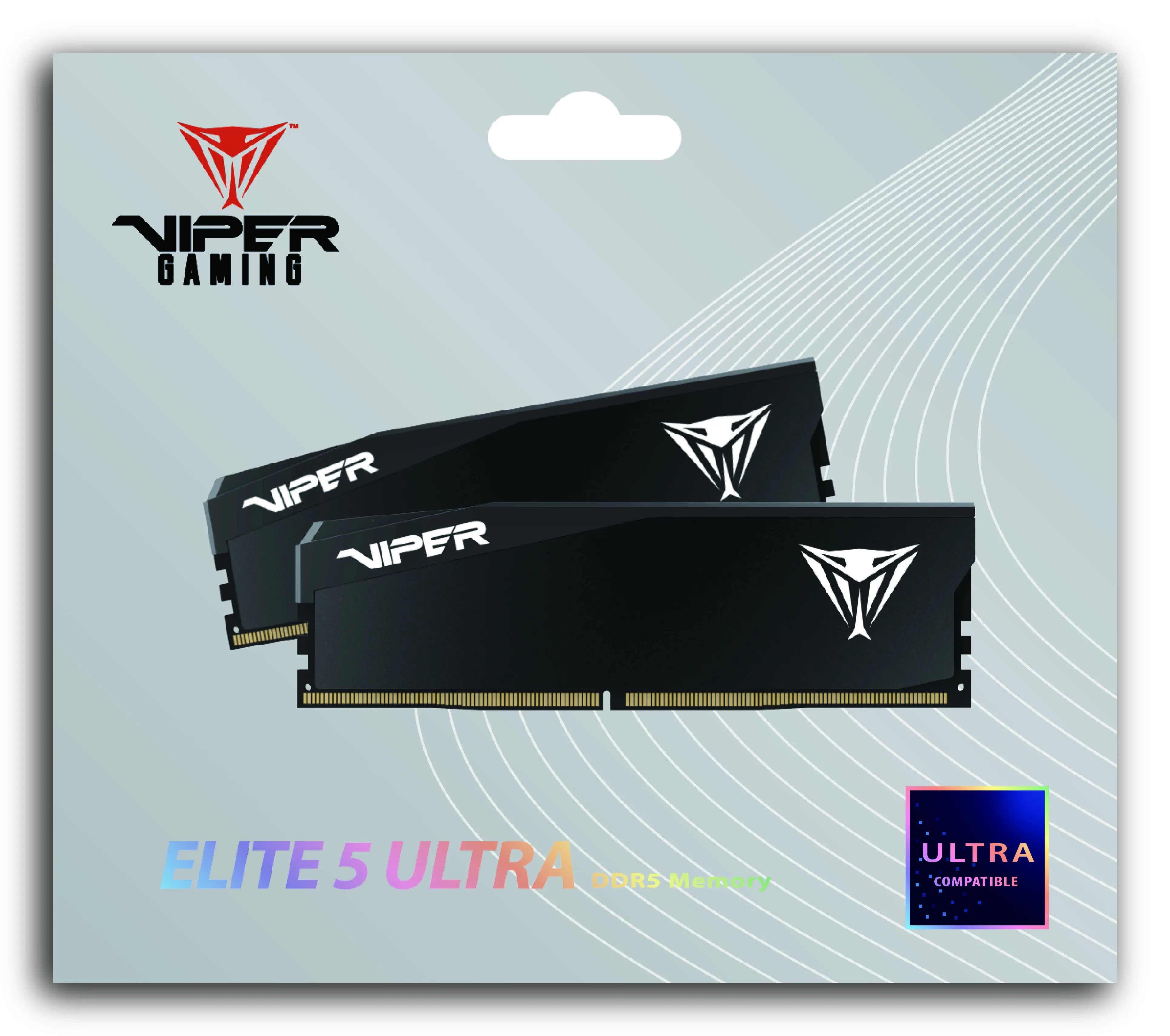 Patriot Viper Elite 5 32 GB (2 x 16 GB) DDR5 6000 MHz, CL28 minne, vit (XMP/EXPO)
