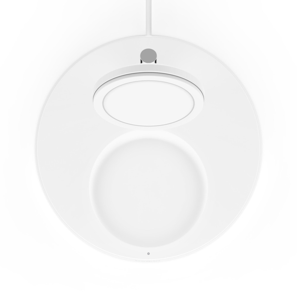 BOOST CHARGE PRO MagSafe 2-in-1 Wireless Charger Stand, Whit