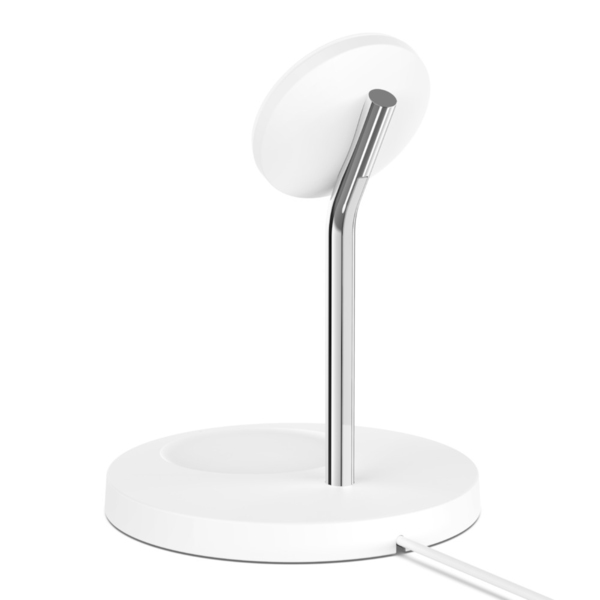 BOOST CHARGE PRO MagSafe 2-in-1 Wireless Charger Stand, Whit