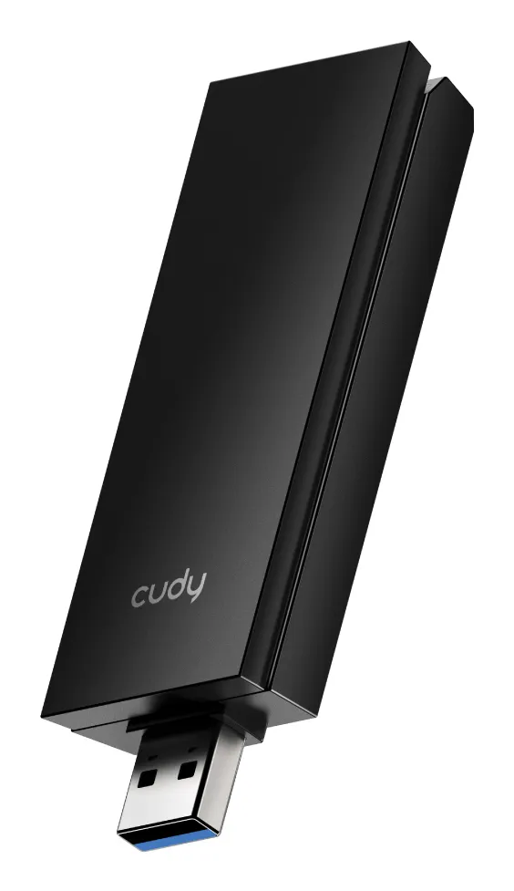CUDY Adapter USB WU5400 WF6 AX5400 Tri-Band