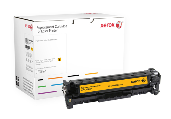 Xerox - Keltainen - v&auml;riainekasetti (vastaavuus: HP CF382A) malleihin HP LaserJet Pro MFP M476dn, MFP M476dw, MFP M476nw