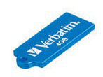 USB key MEM-Drive 4GB Store 'N' Go Micro Blue