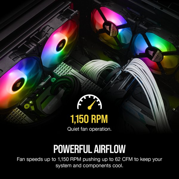 Corsair Fan, SP140 RGB PRO Dual Pack