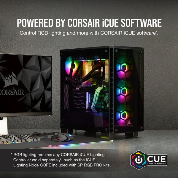 Corsair Fan, SP140 RGB PRO Dual Pack