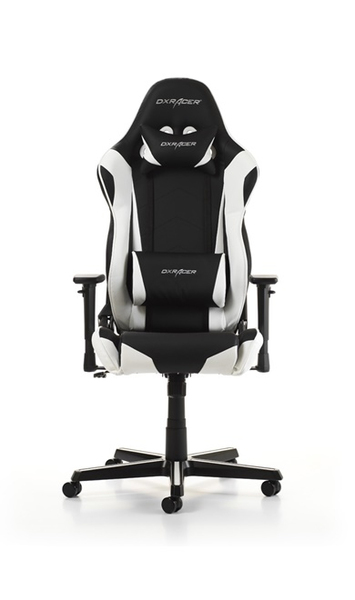 DXRacer Racing - spelstol, svart&amp;vit