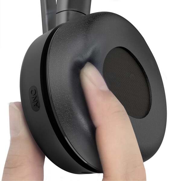 Mixx B20m Wireless Mono Headset with Charging Station, Black