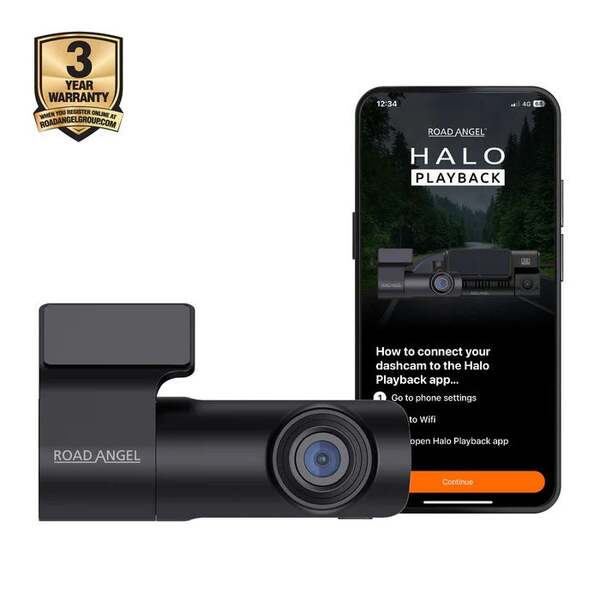 ROAD ANGEL Bilkamera Halo Start 2 1080p USB-C