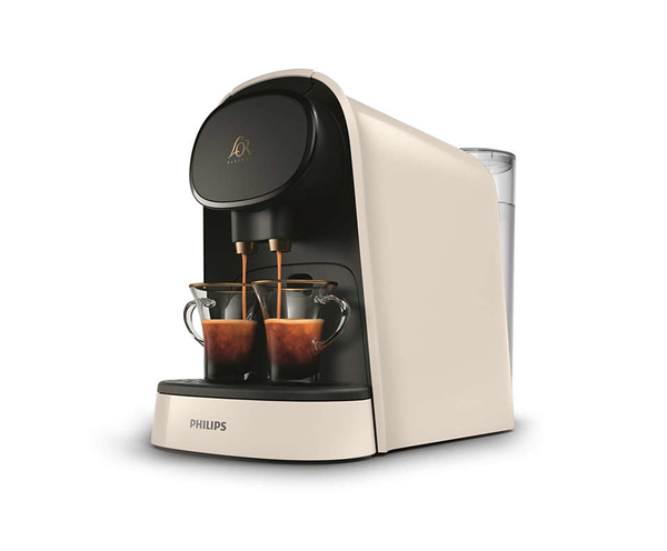 Philips L'OR Barista LM8012 -kapselikone, Musta, Valkoinen