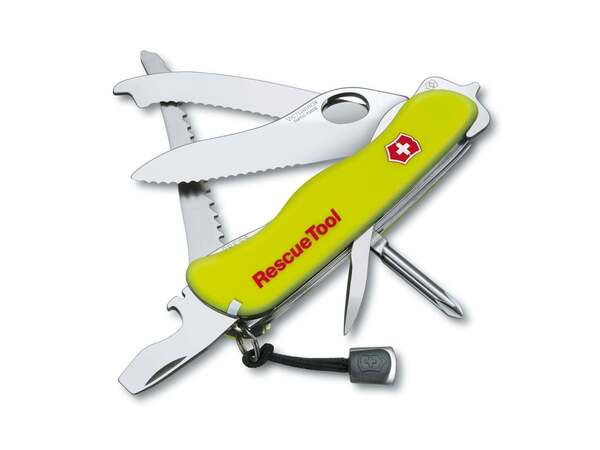 Victorinox Rescue Tool Pocket Knife, 111 millimetres, Yellow