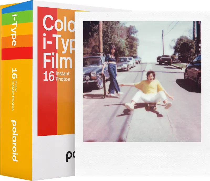 POLAROID Color Film for i-Type White Frame 2-pack