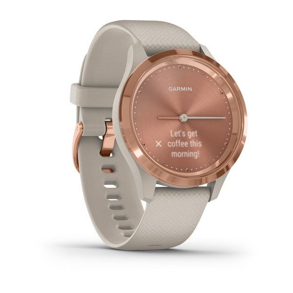 Garmin Vivomove 3S 39mm - Smart Watch, Rose Tundra