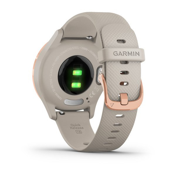 Garmin Vivomove 3S 39mm - Smart Watch, Rose Tundra