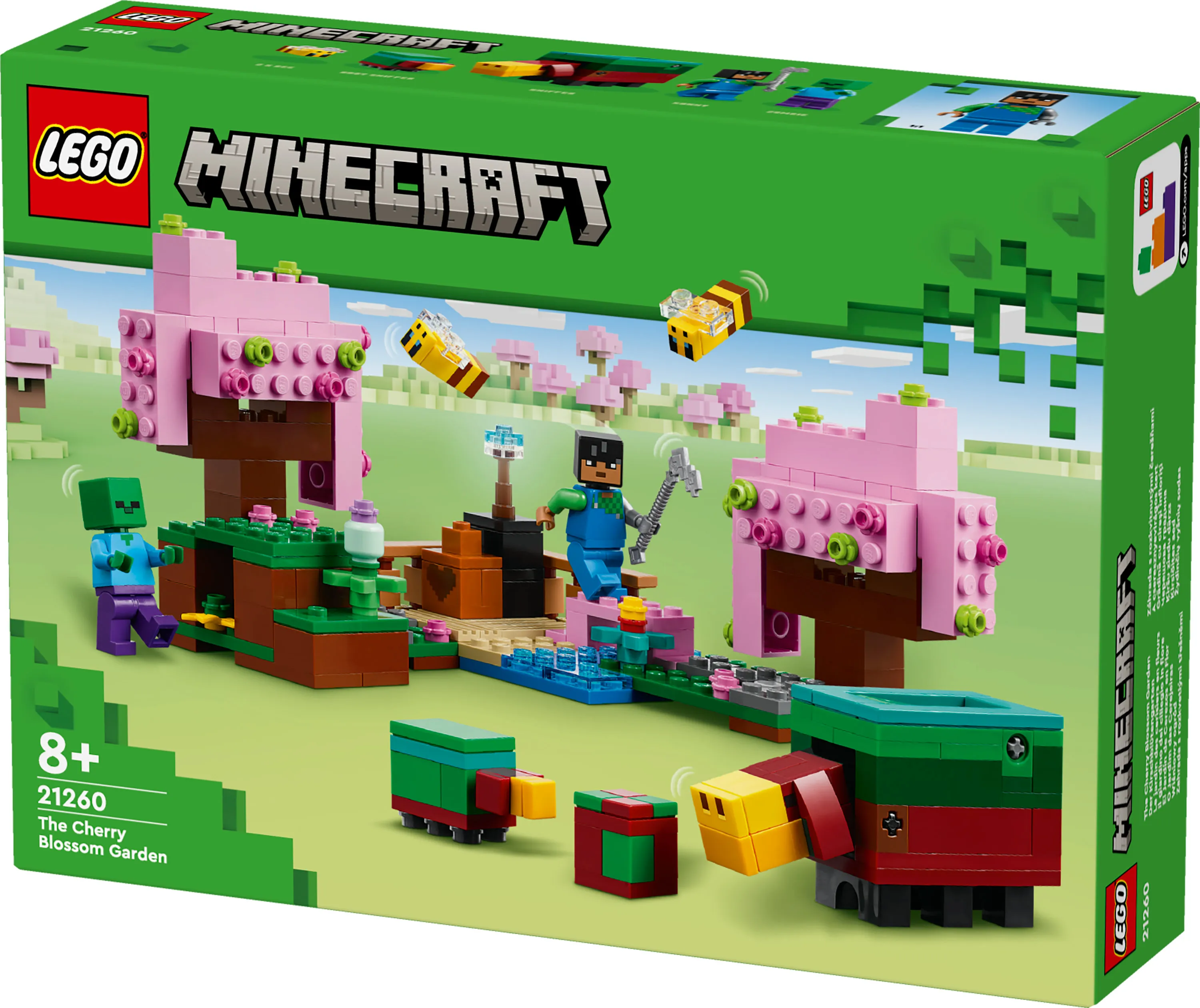LEGO Minecraft Blooming Cherry Blossom Garden 21260