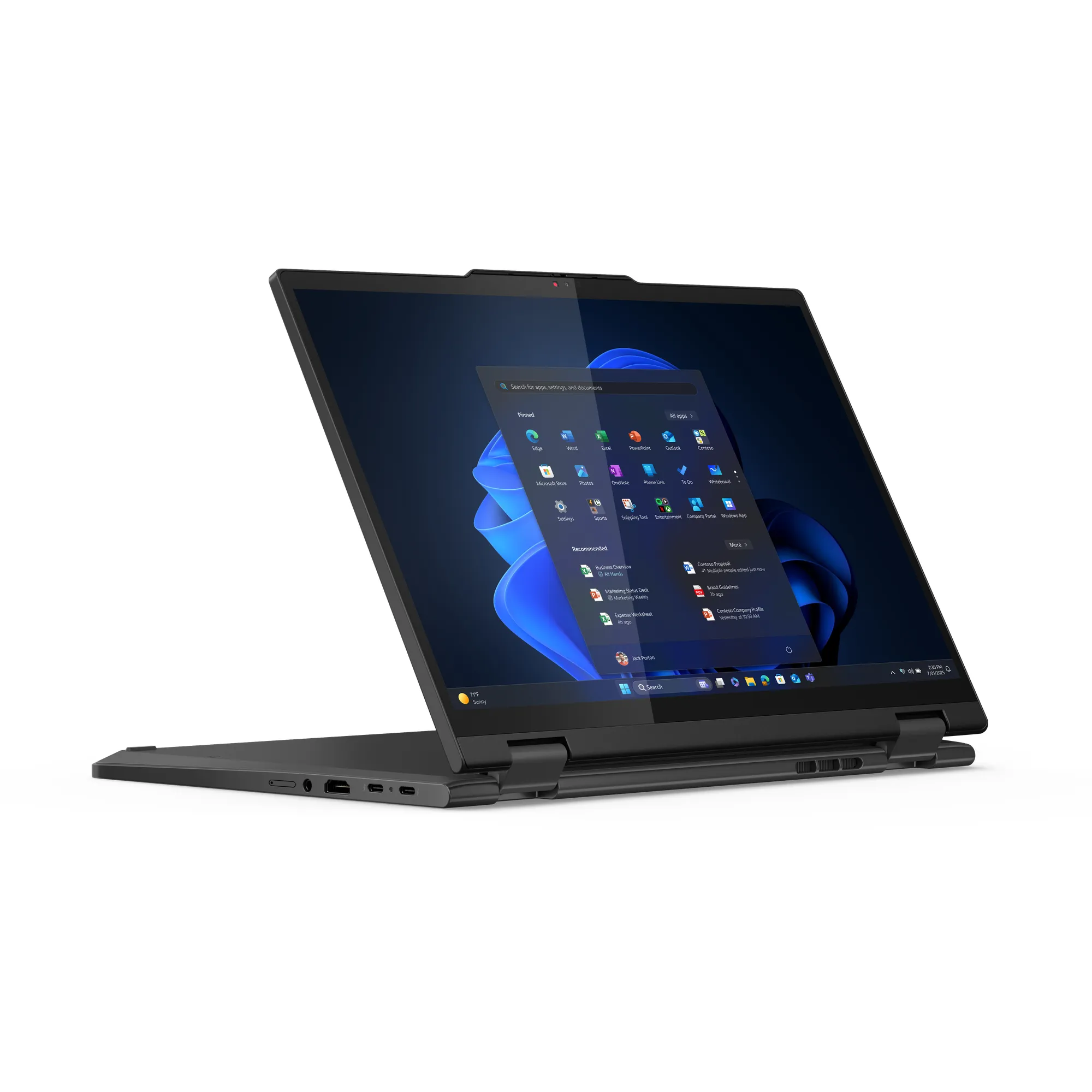 Lenovo14&quot;  ThinkPad T14s 2-in-1 Gen 1. Intel Core Ultra 5 252U, 16 GB RAM, 512 GB SSD, Windows 11 Pro - b&auml;rbar