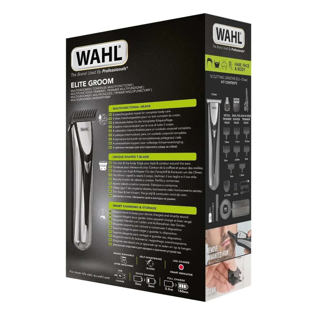 Wahl Elite Groom 3028050 Rechargeable Cordless Grooming Kit