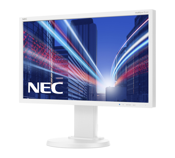 NEC 21.5" MultiSync E224Wi, Full HD, IPS -n&auml;ytt&ouml;, Valkoinen