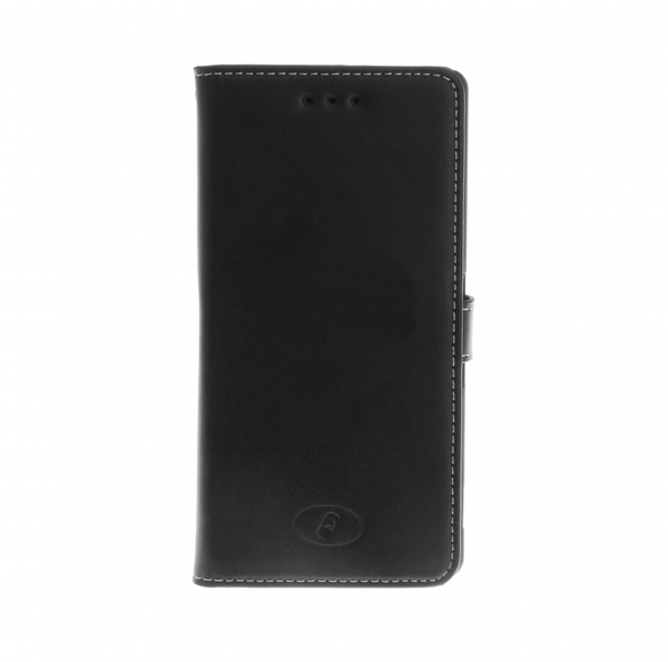 Insmat Flip Case, Sony Xperia M4 Aqua - Wallet Case, Black
