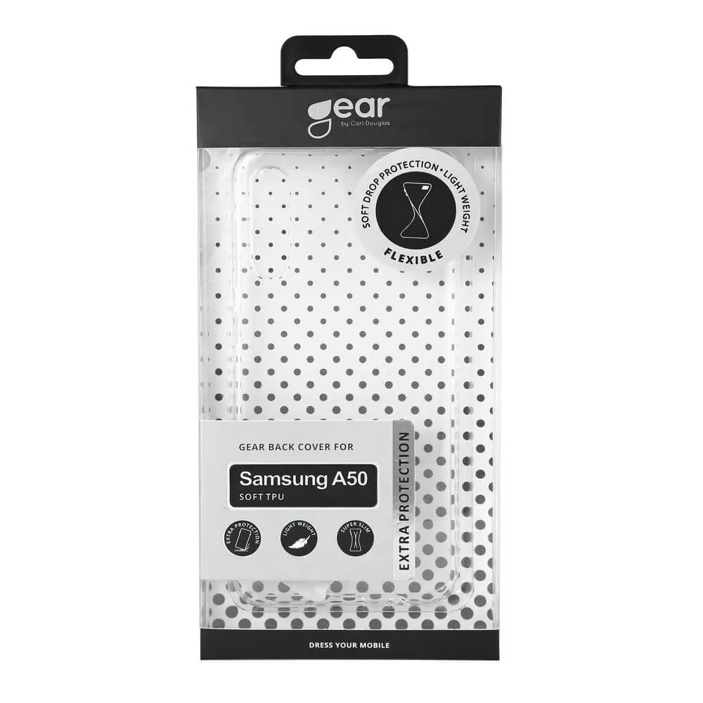 GEAR TPU, Galaxy A50 -suojakuori, L&auml;pin&auml;kyv&auml;